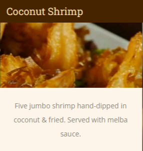 Coconut Shrimp